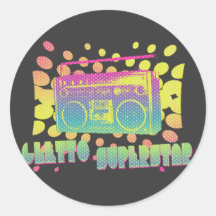 Adesivo Estrela mundial do gueto