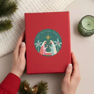 Adesivo Estrela Natal Da Natividade Religiosa De Belém