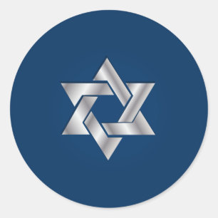 Adesivo Estrela PixDezines de fundo david/faux silve/DIY