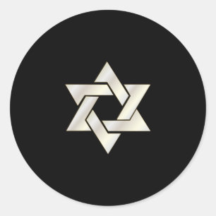 Adesivo Estrela PixDezines de fundo david/marfim/DIY