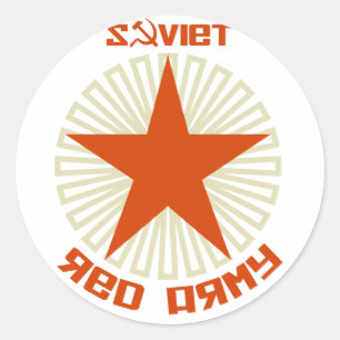 Adesivo Estrela soviética do exército vermelho