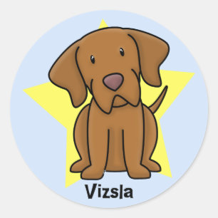 Adesivo Estrela Vizsla de Kawaii