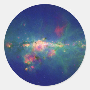 Adesivo Estrela WR 102ka de Rayet do lobo da nebulosa da