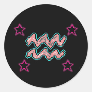 Adesivo Estrelas AQUARIUS