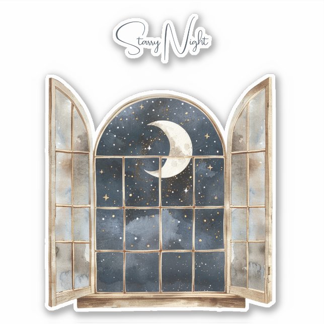 Adesivo Estrelas Azuis Prateadas Douradas (Frente)