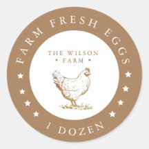 Estrelas de ouro de fazenda Vinheta de ovos