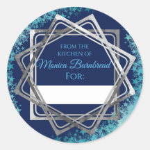 Estrelas de prata falsas da cozinha da comida