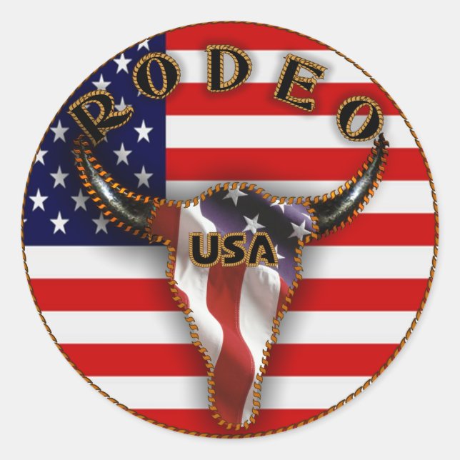 Adesivo Estrelas de Rodeio e Estrias (Frente)