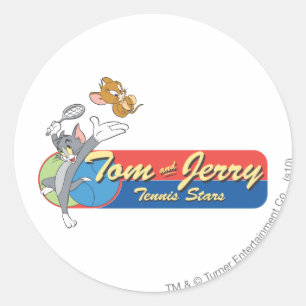 Adesivo Estrelas de tênis 6 de Tom e de Jerry