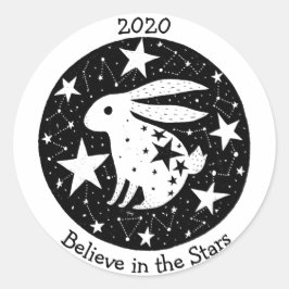 Adesivo Estrelas e constelações Coelho Estrelado Coelho Es