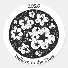 Adesivo Estrelas e constelações Popcorn Blossomas Nuvens B