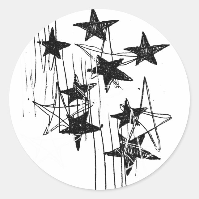 Adesivo Estrelas e Escrivores (Frente)
