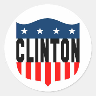 Adesivo estrelas e listras de pinhão da hillary