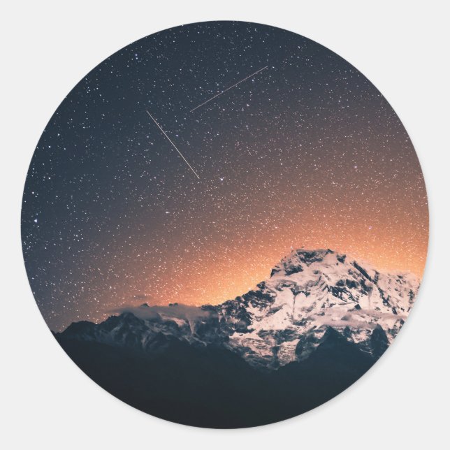 Adesivo Estrelas e Montanhas (Frente)