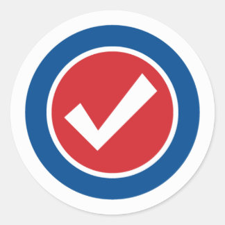 Adesivo Estrelas n Stripes 32 - Círculo