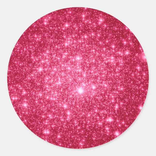 Adesivo Estrelas Rosa Quentes (Frente)