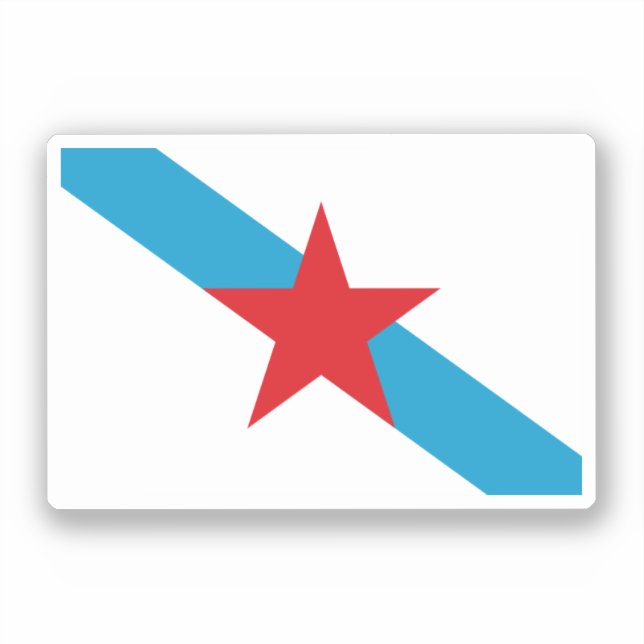 Adesivo Estreleira Galega (Frente)