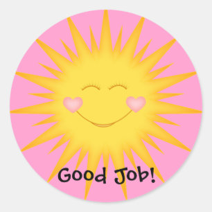 Adesivo Estudante Stickers/Bom Trabalho, Bem Feito, Super 