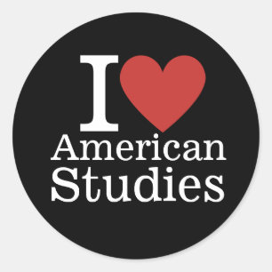 Adesivo ❤️ estudos americanos para estudantes/docentes PER