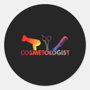 Adesivo Estudos de Formandos de cosmetologia Cosmetologist