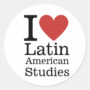 Adesivo ❤️ Estudos Latino-Americanos para Estudantes/Facul