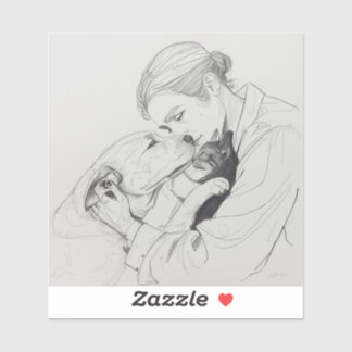 Adesivo Eternal Companions: Black & White Pet Bond Paintin