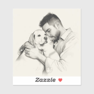 Adesivo Eternal Companions: Black & White Pet Bond Paintin