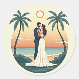 Adesivo Eterno Romance Wedding Sticker
