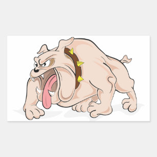 Adesivo / Etiqueta de desenho animado de cachorro 