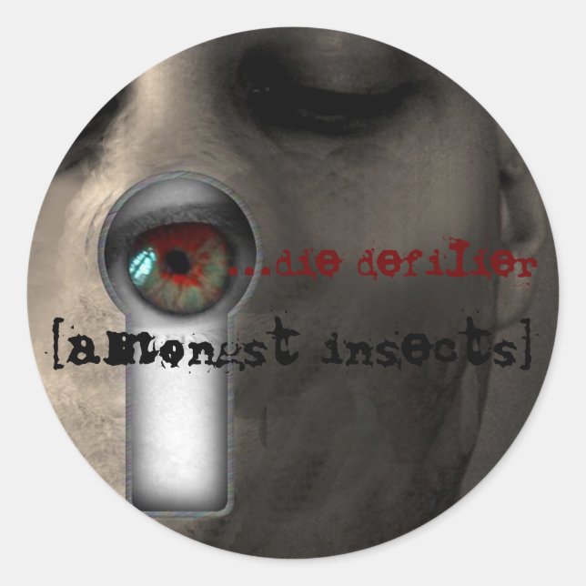 Adesivo [etiqueta do buraco da fechadura] (Frente)