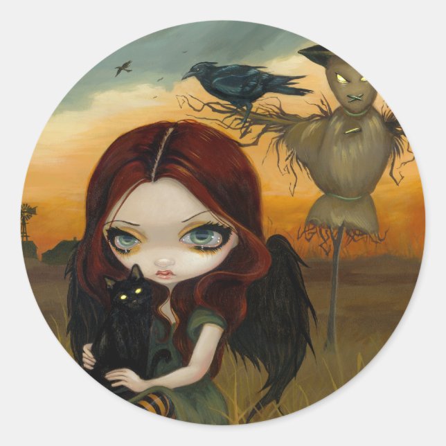 Adesivo "Etiqueta do espantalho" (Frente)