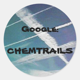 Adesivo Etiqueta: Google Chemtrails