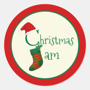Adesivo Etiqueta Natal Divertido Festivo Caprichos