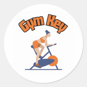 Adesivo Etiquetas-chave Gym