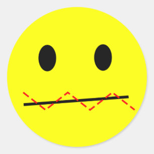 Adesivo 'ETIQUETAS da CARA do controle de impulso