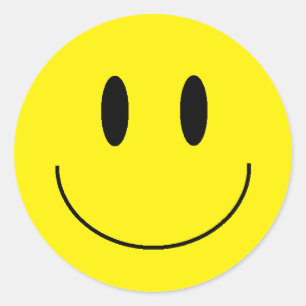 Adesivo "Etiquetas da cara feliz"