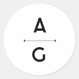 Adesivo Etiquette autocollante pour marige "Lettrus"