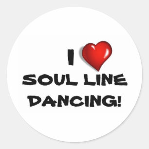 Adesivo Eu Adoro A Sol Line Dancing!