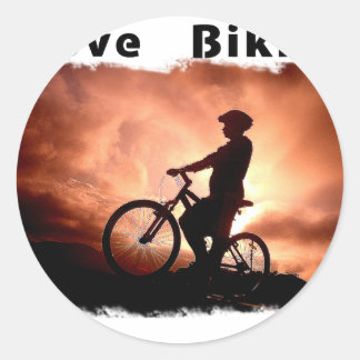 Adesivo Eu Adoro Biking Gnarly