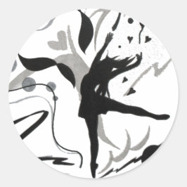 Adesivo Eu Adoro Dançar