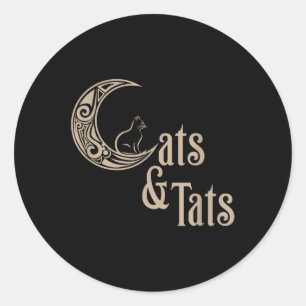 Adesivo Eu Adoro Gatos E Tatuagens Gatos E Tatuagens Engra