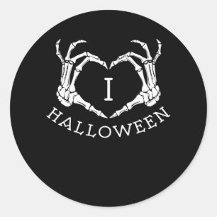 Adesivo Eu Adoro Halloween