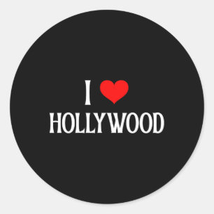 Adesivo Eu adoro Hollywood I Heart Hollywood Holiday Viage