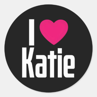 Adesivo Eu Adoro Katie K Ele É Katie