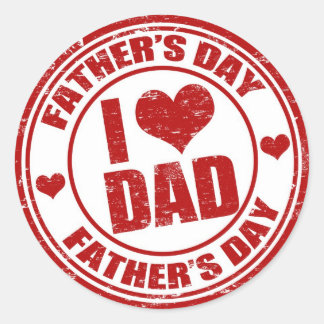 Adesivo Eu adoro pai