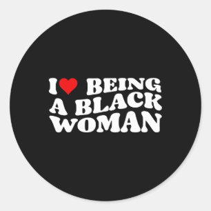 Adesivo Eu Adoro Ser Uma Mulher Negra Legal