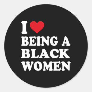 Adesivo Eu Adoro Ser Uma Mulher Negra Orgulhosa História N