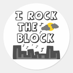 Adesivo Eu Agito O Bloco