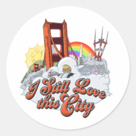 Adesivo Eu Ainda Adoro San Francisco Sticker
