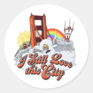 Adesivo Eu Ainda Adoro San Francisco Sticker
